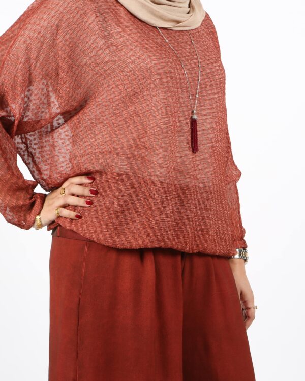 Dotty Silk Blouse